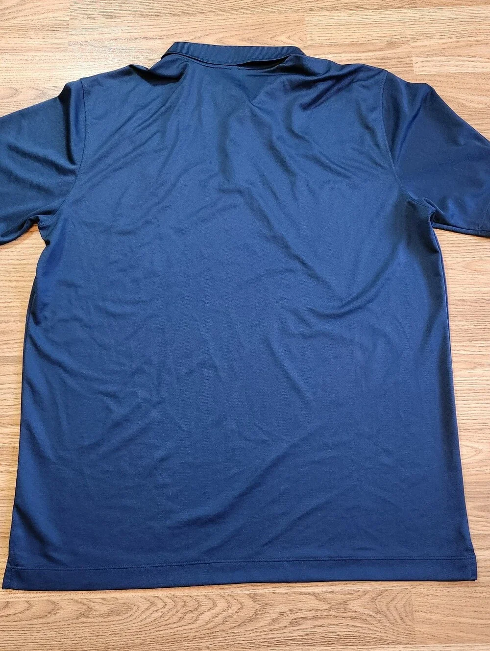 West Virginia Mountaineers Nike Elite Polo Shirt Men XL Blue DRI-FIT Performance
